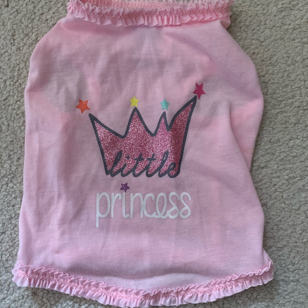 NWOT Little princess puppy shirt/dress